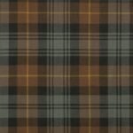 Gordon Clan Weathered Tartan Fabric