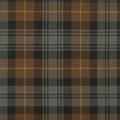 Gordon Clan Weathered Tartan Fabric