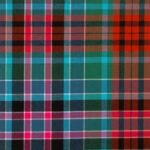 Gordon Red Ancient Tartan Fabric
