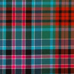 Gordon Red Ancient Tartan Fabric