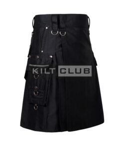 Alternative view of Gothic Punk Rock Kilt