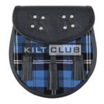 Ramsey Blue Hunting Tartan Sporran