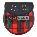 Scottish Rose Tartan Sporran