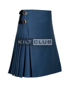 Alternative view of Smoking Blue Wool Kilt
