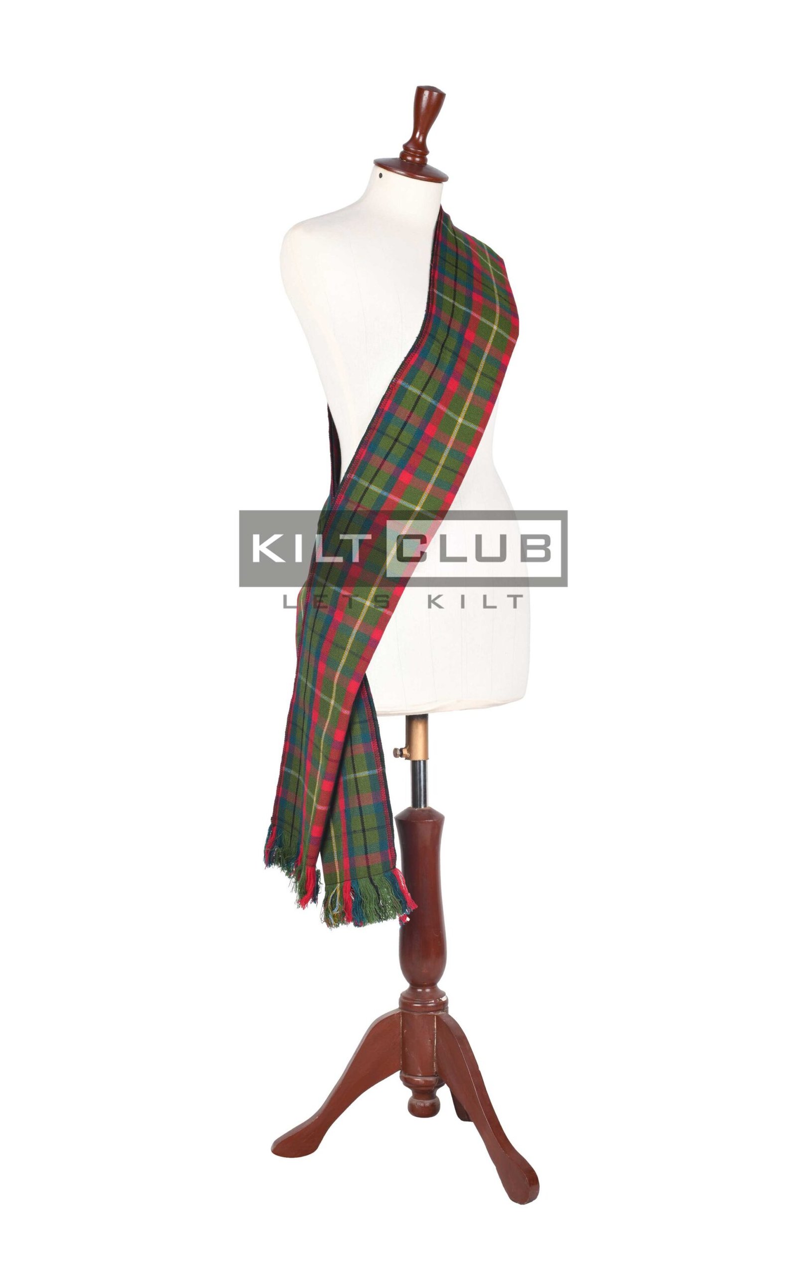 Women Tartan County Mayo Sashes - Image 2