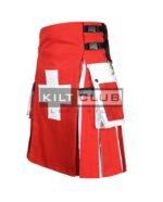 Swiss Flag Utility Kilt - Image 3