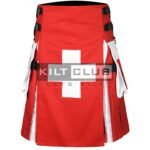 Swiss Flag Utility Kilt