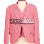 Women's Pink Tweed Jacket and waistcoat