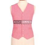 Women's Pink Tweed Jacket and waistcoat