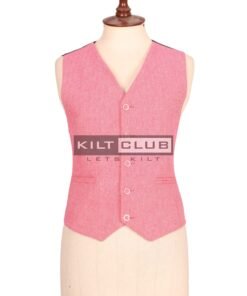 Women's Pink Tweed Jacket and waistcoat
