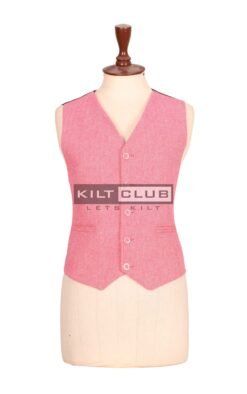 Women's Pink Tweed Jacket and waistcoat