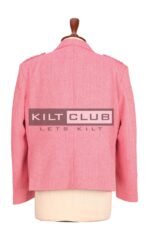 Women's Pink Tweed Jacket and waistcoat - Image 3