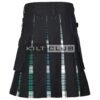 Black Watch Tartan Black Cotton Hybrid Utility Kilt