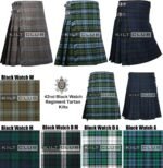 Black Watch Tartan 8 Yard kilt