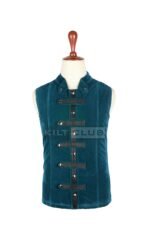 Men’s Velvet Waistcoat – Victorian Style Wedding Vest - Image 7