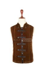 Men’s Velvet Waistcoat – Victorian Style Wedding Vest - Image 5