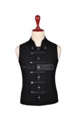 Men’s Velvet Waistcoat – Victorian Style Wedding Vest - Image 2