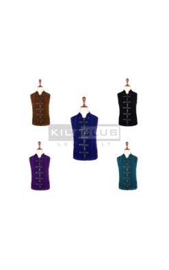 Men’s Velvet Waistcoat – Victorian Style Wedding Vest