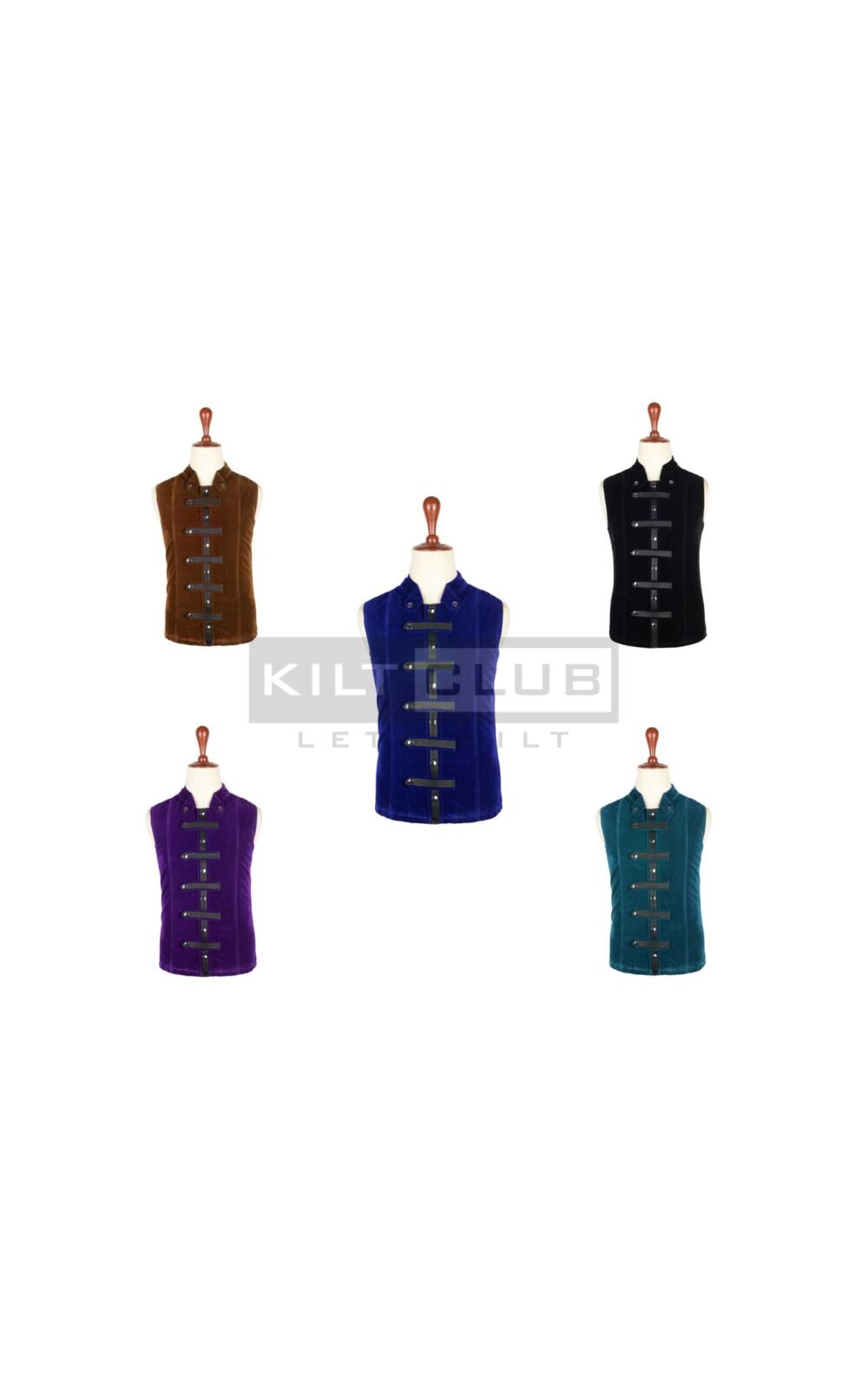 Men’s Velvet Waistcoat – Victorian Style Wedding Vest