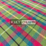 Scottish tartan fabric