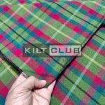 Scottish tartan fabric