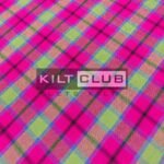 Scottish tartan fabric
