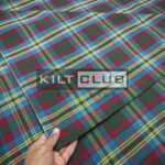 Scottish tartan fabric