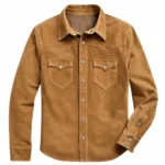 Men’s Suede Western Shirt | Vintage Cowboy Shirt - Image 4