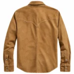 Men’s Suede Western Shirt | Vintage Cowboy Shirt - Image 5