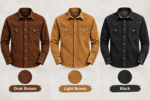 Men’s Suede Western Shirt